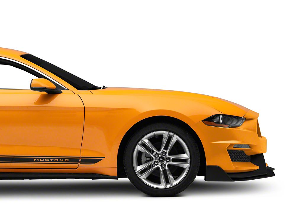 MP Concepts GT350 Style Front Bumper Replacement Chin Spoiler For 406877 Only (18-23 Mustang GT, EcoBoost)