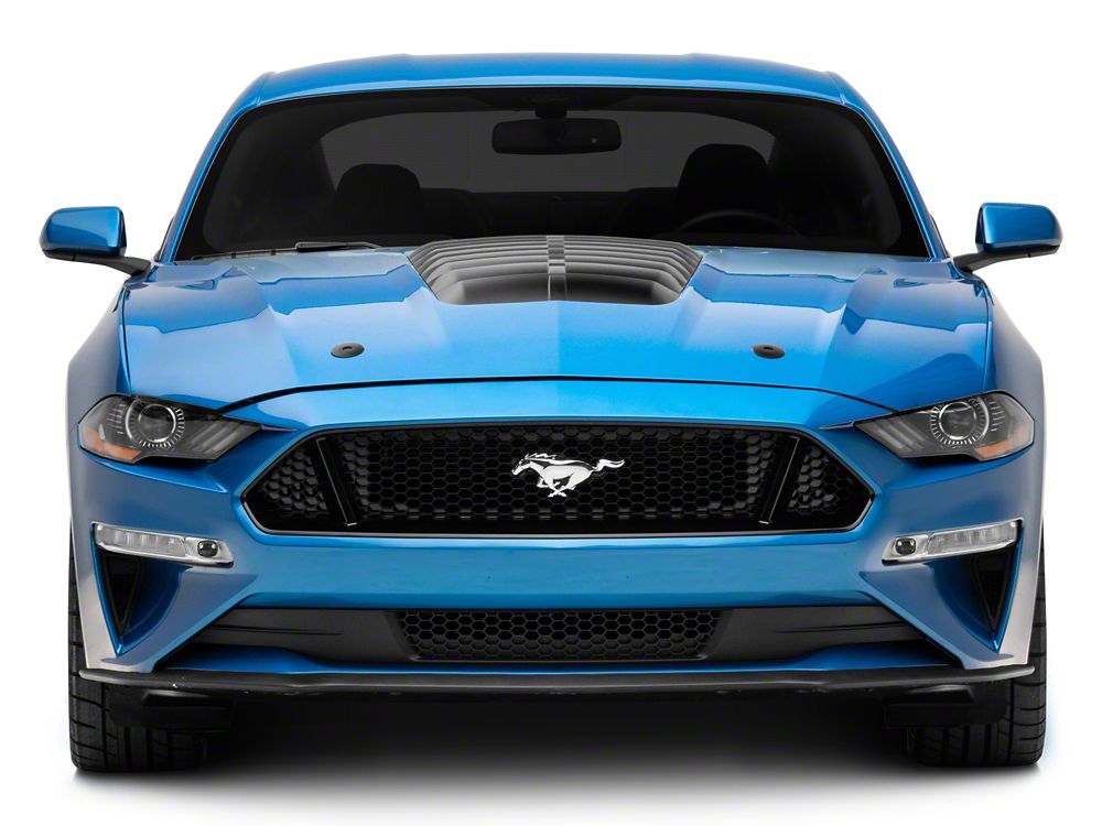 MP Concepts Aluminum GT500 Style Hood; Unpainted (18-23 Mustang GT, EcoBoost)