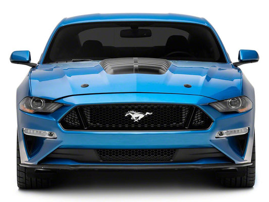 MP Concepts Aluminum GT500 Style Hood; Unpainted (18-23 Mustang GT, EcoBoost)