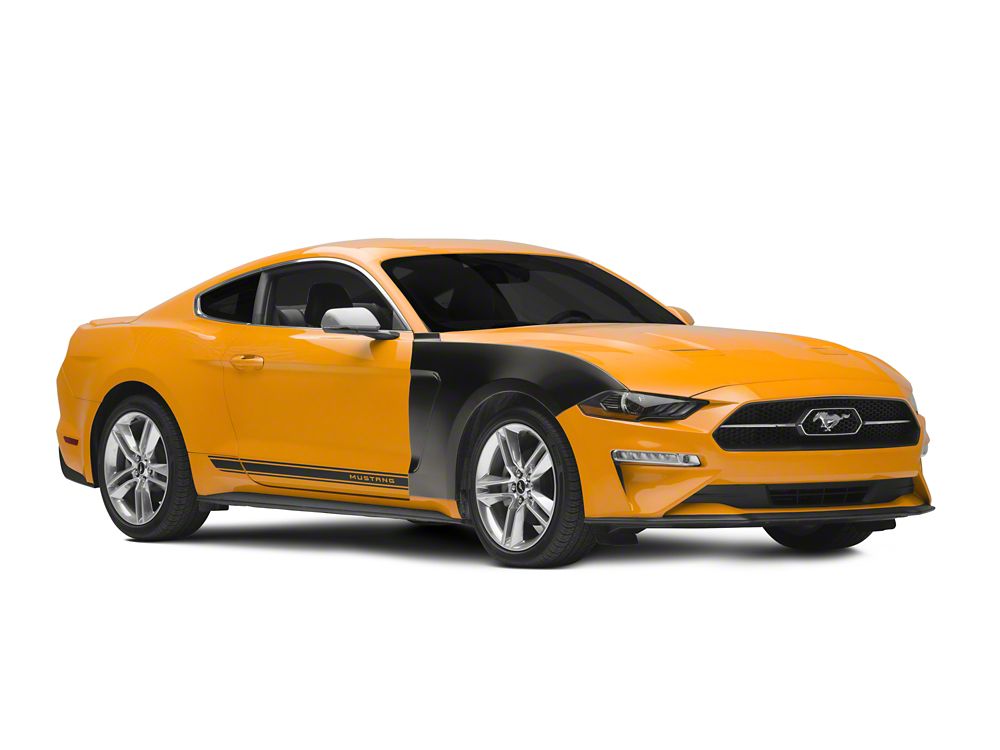 MP Concepts GT350 Style Replacement Fenders; Aluminum (18-23 Mustang GT, EcoBoost)