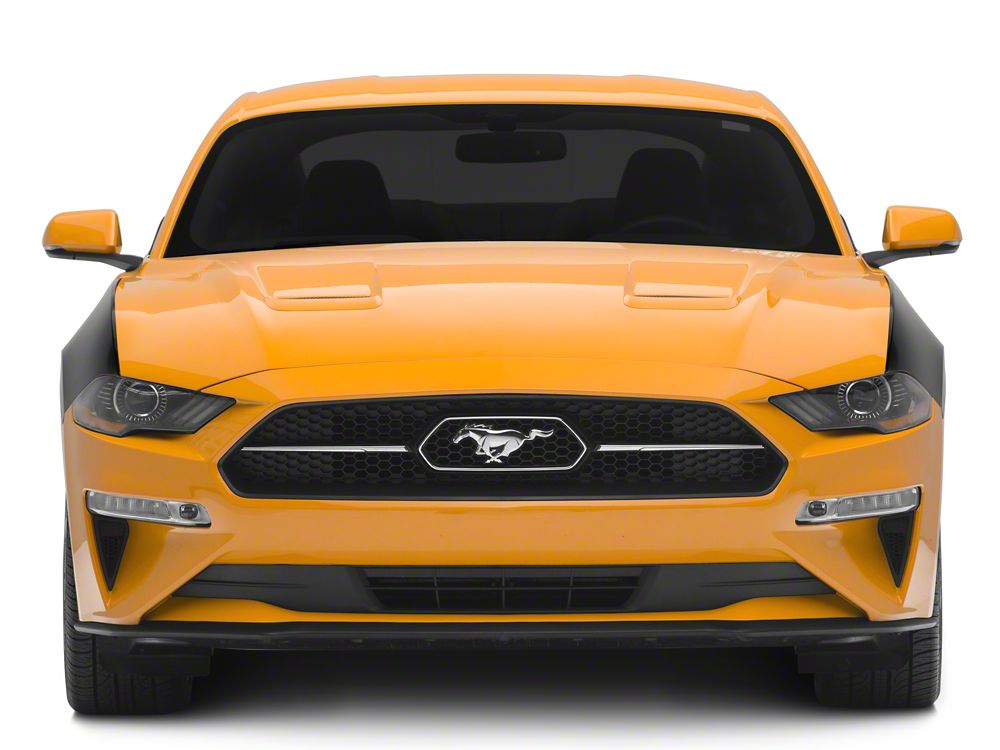 MP Concepts GT350 Style Replacement Fenders; Aluminum (18-23 Mustang GT, EcoBoost)