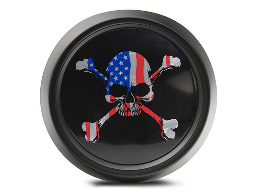 MP Concepts Decklid Panel Emblem; American Skull (15-23 Mustang)