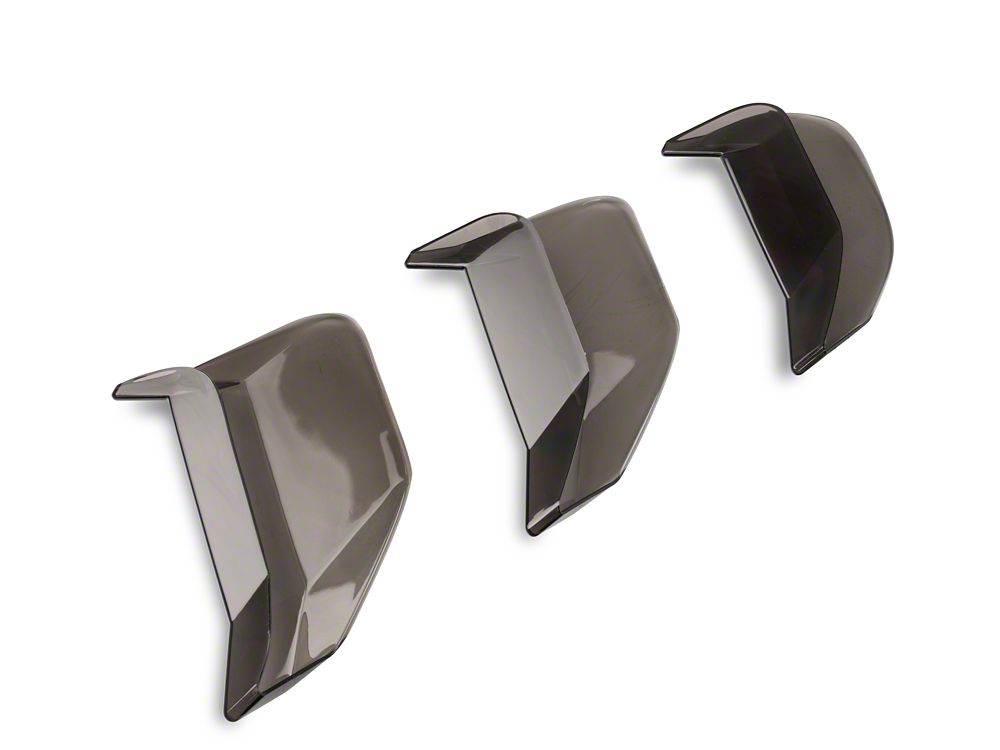 MP Concepts Tail Light Covers; Smoked (18-23 Mustang GT, EcoBoost, GT500)