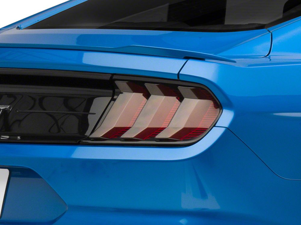 MP Concepts Tail Light Covers; Smoked (18-23 Mustang GT, EcoBoost, GT500)