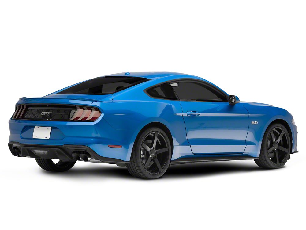 MP Concepts Tail Light Covers; Smoked (18-23 Mustang GT, EcoBoost, GT500)