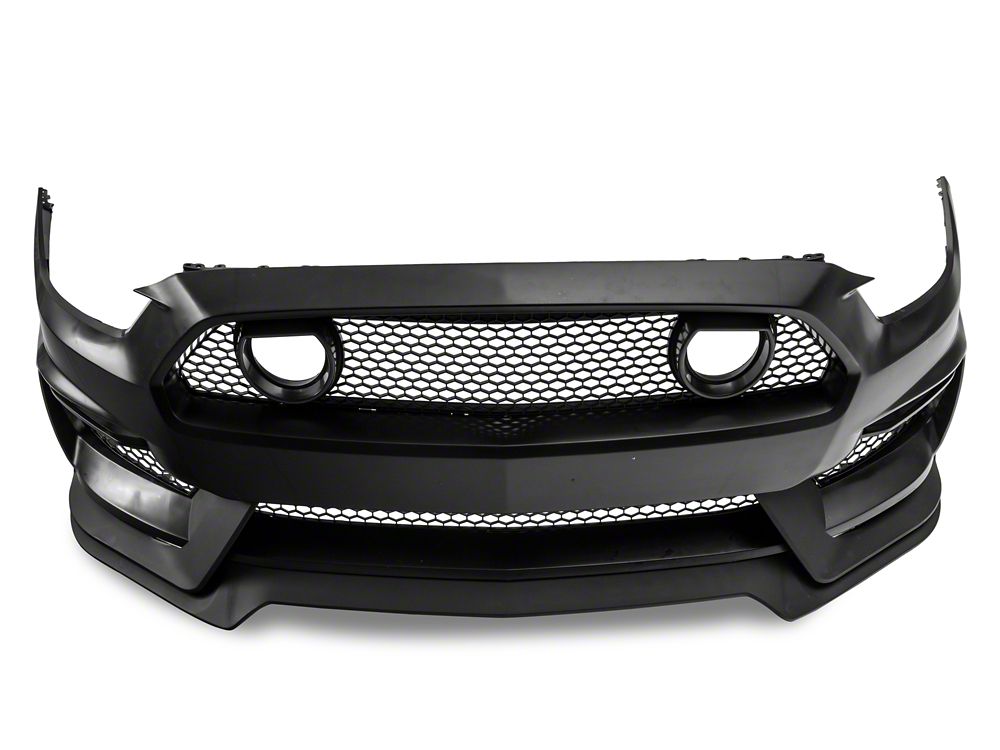 MP Concepts Mach 1 Style Front Bumper; Unpainted (15-17 Mustang GT, EcoBoost, V6)