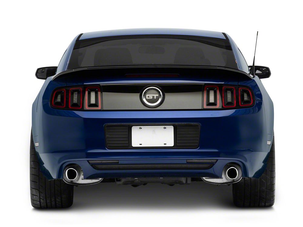MP Concepts GT500 Style Rear Spoiler; Gloss Black (10-14 Mustang)