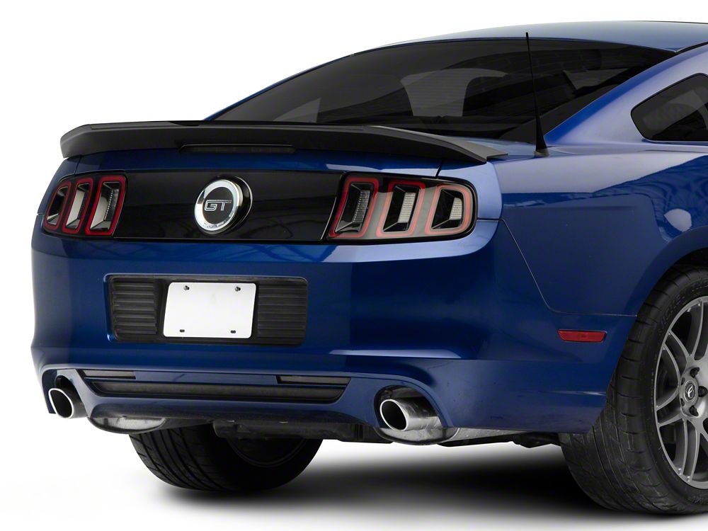 MP Concepts GT500 Style Rear Spoiler; Matte Black (10-14 Mustang)