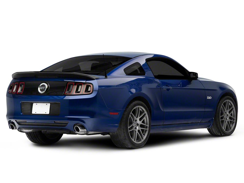 MP Concepts GT500 Style Rear Spoiler; Matte Black (10-14 Mustang)