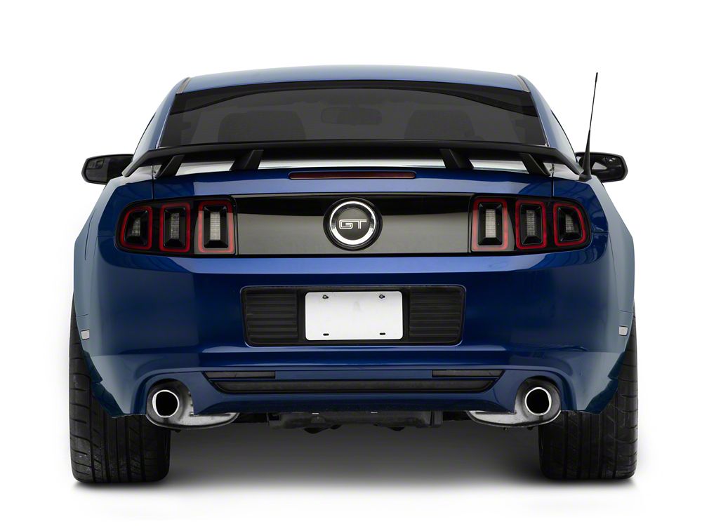 MP Concepts GT/CS Style Rear Spoiler; Matte Black (10-14 Mustang)
