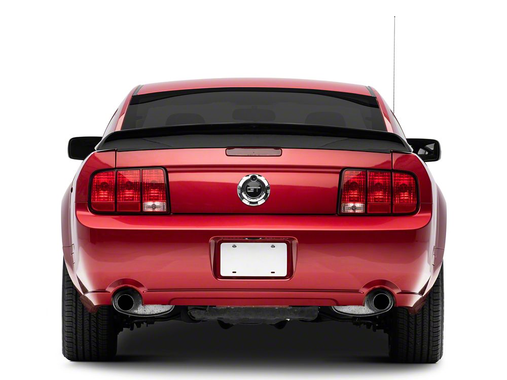 MP Concepts Ducktail Rear Spoiler; Gloss Black (05-09 Mustang)