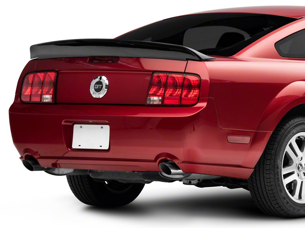 MP Concepts Ducktail Rear Spoiler; Gloss Black (05-09 Mustang)