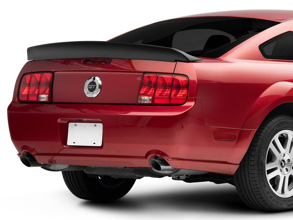 MP Concepts Ducktail Rear Spoiler; Matte Black (05-09 Mustang)