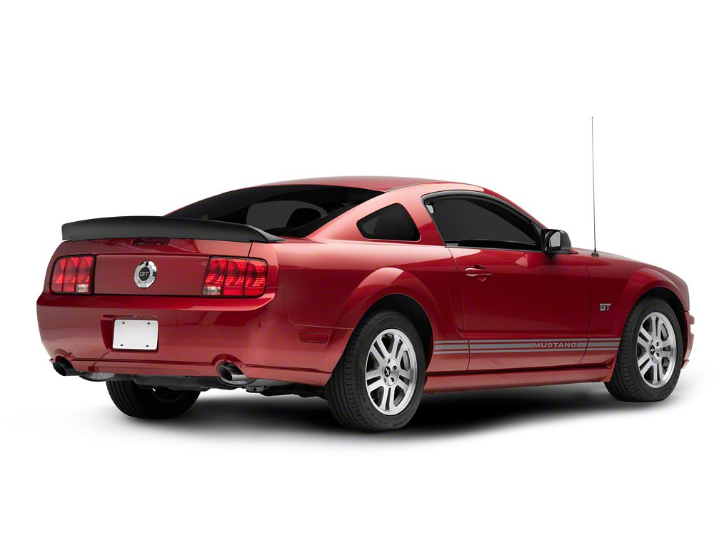 MP Concepts Ducktail Rear Spoiler; Matte Black (05-09 Mustang)