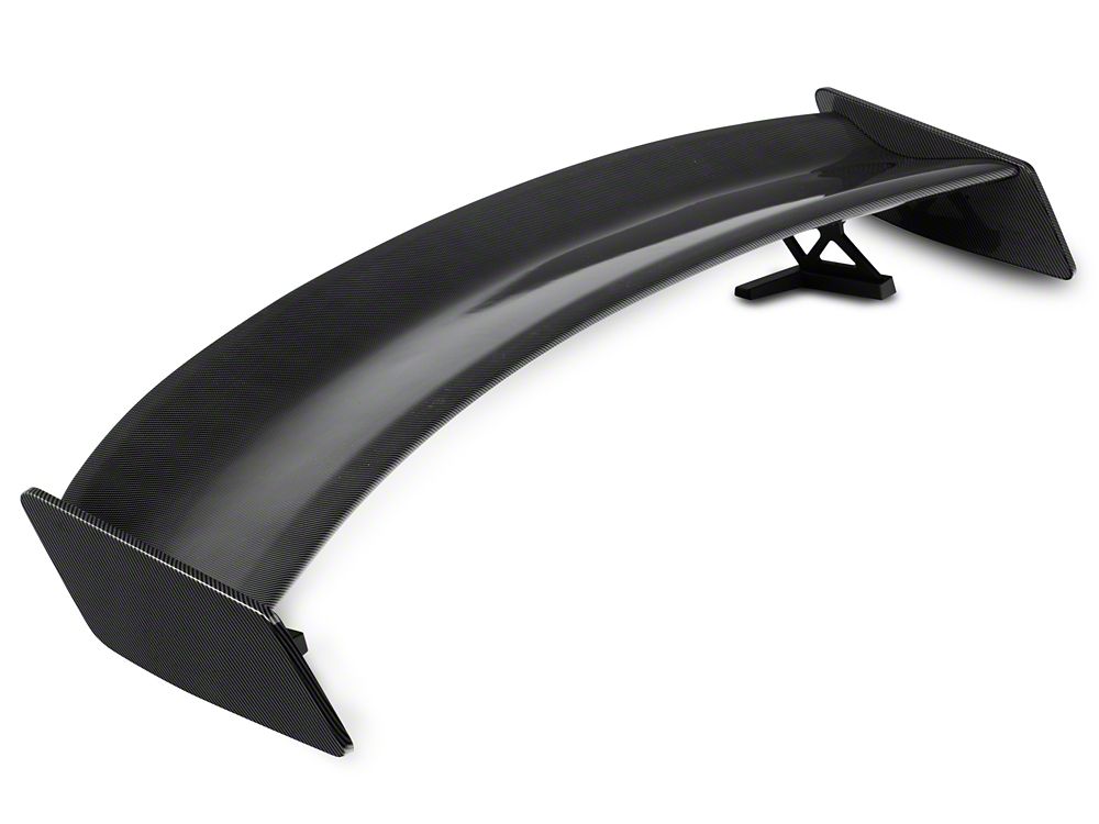MP Concepts GT500 Track Pack Style Rear Spoiler; Carbon Fiber Appearance (15-23 Mustang Fastback)