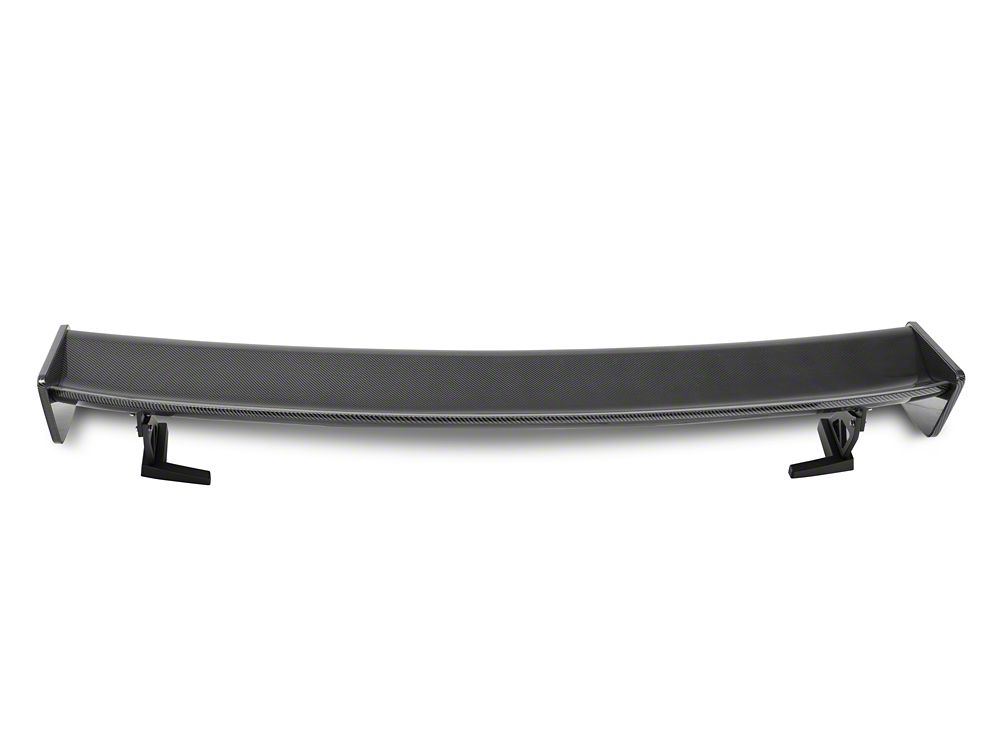 MP Concepts GT500 Track Pack Style Rear Spoiler; Carbon Fiber Appearance (15-23 Mustang Fastback)
