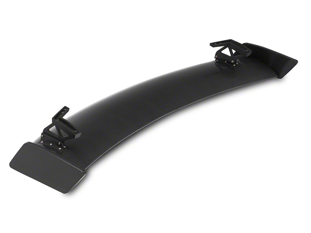 MP Concepts GT500 Track Pack Style Rear Spoiler; Carbon Fiber Appearance (15-23 Mustang Fastback)