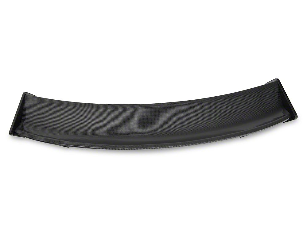 MP Concepts GT500 Track Pack Style Rear Spoiler; Carbon Fiber Appearance (15-23 Mustang Fastback)
