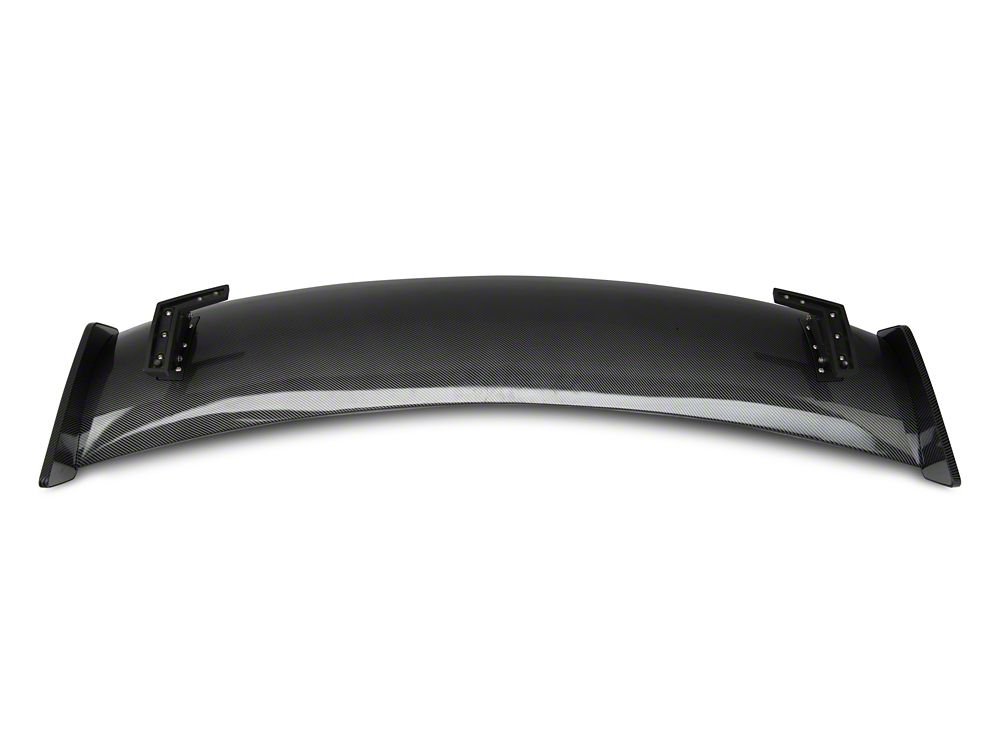 MP Concepts GT500 Track Pack Style Rear Spoiler; Carbon Fiber Appearance (15-23 Mustang Fastback)
