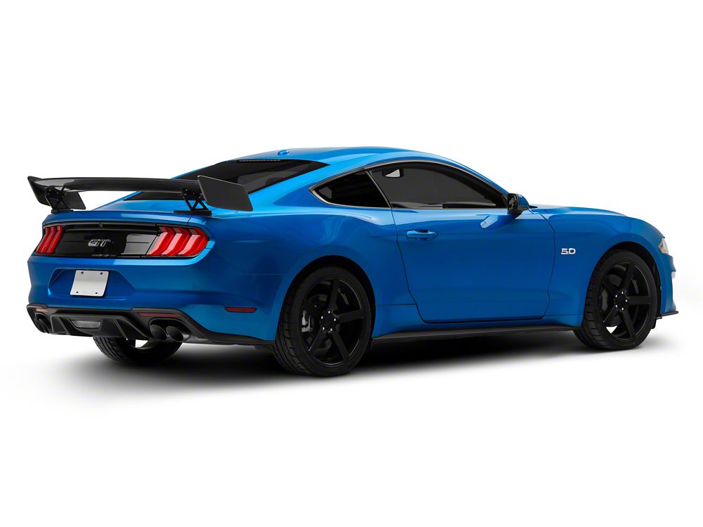 MP Concepts GT500 Track Pack Style Rear Spoiler; Carbon Fiber Appearance (15-23 Mustang Fastback)