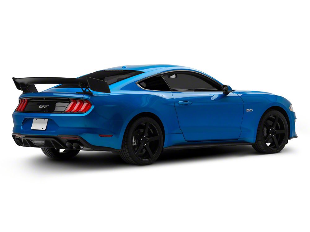MP Concepts GT500 Track Pack Style Rear Spoiler; Matte Black (15-23 Mustang Fastback)