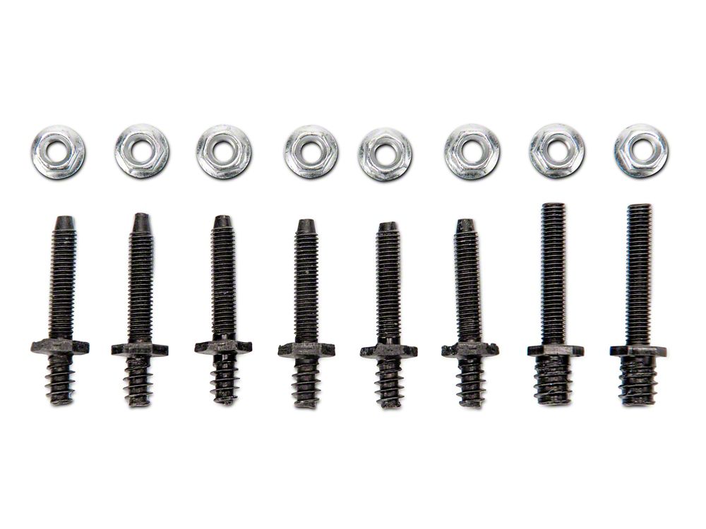 MP Concepts Replacement Hood Vent Hardware Kit for 406780 Only (18-23 Mustang GT, EcoBoost)