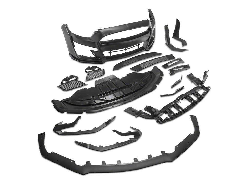 MP Concepts Widebody Kit; Unpainted (15-17 Mustang Fastback, Excluding GT350)