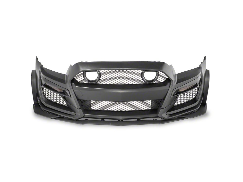 MP Concepts GT500 Style Front Bumper; Unpainted (13-14 Mustang GT, V6)