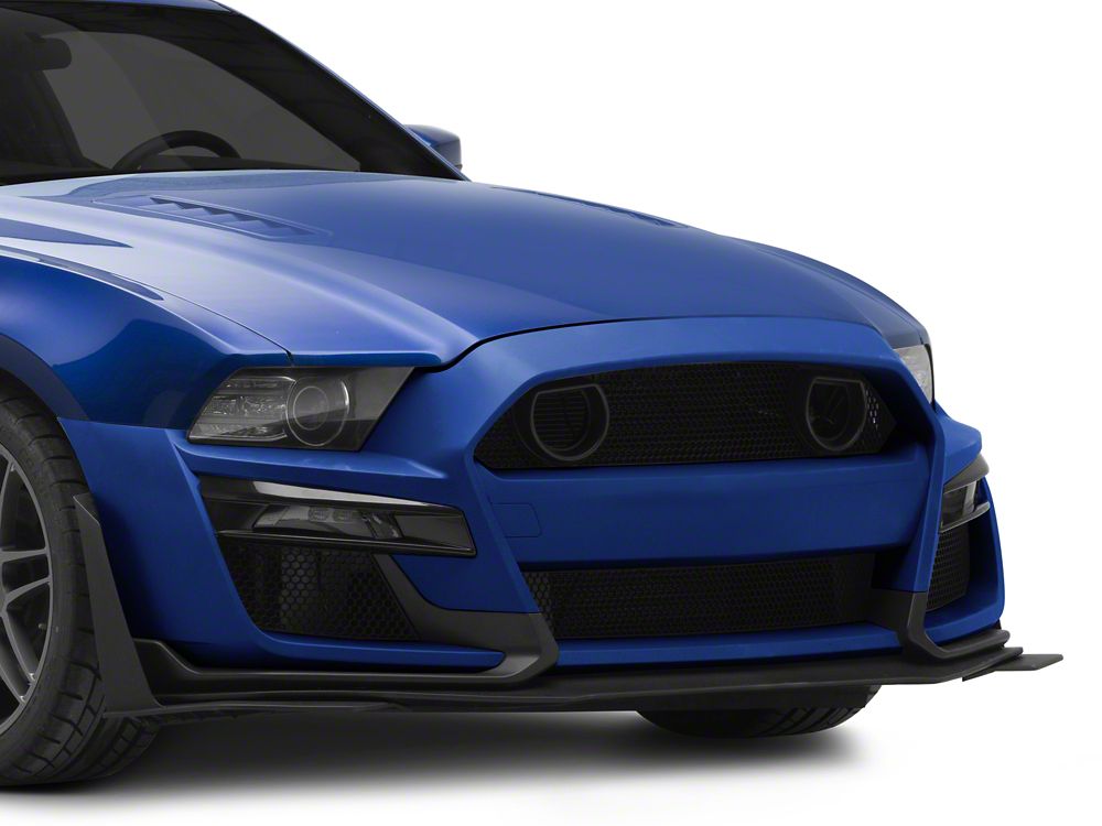 MP Concepts GT500 Style Front Bumper; Unpainted (13-14 Mustang GT, V6)