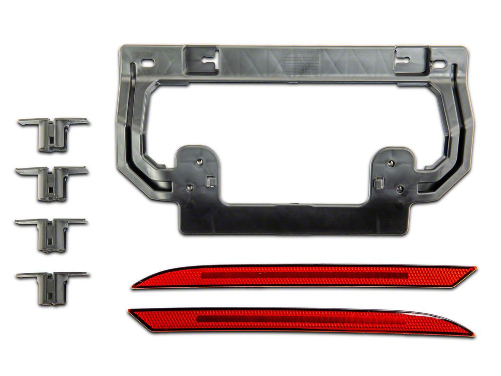 MP Concepts Replacement Rear Diffuser Hardware Kit for 410875 Only (18-23 Mustang GT; 19-23 Mustang EcoBoost w/ Active Exhaust)