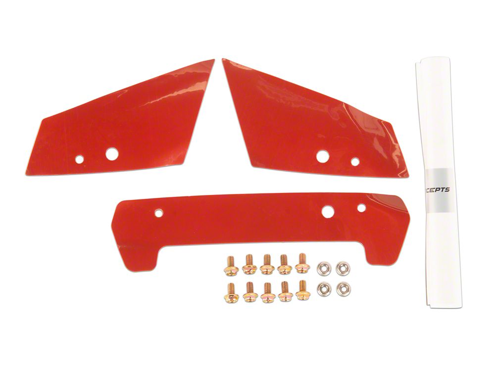 MP Concepts Replacement Rear Spoiler Hardware Kit for 408634 Only (15-23 Mustang Fastback)