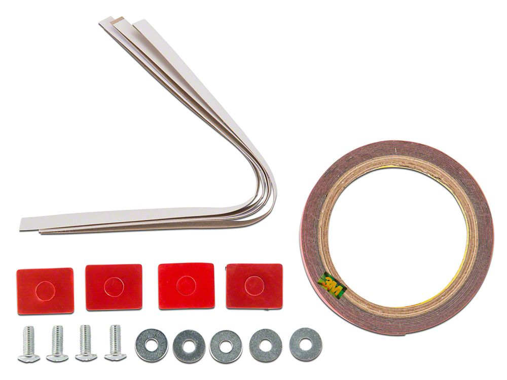 MP Concepts Replacement Rear Spoiler Hardware Kit for 415025 Only (10-14 Mustang)