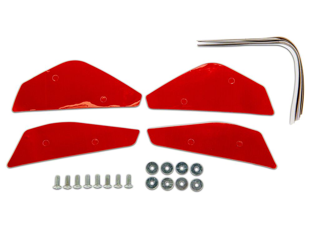 MP Concepts Replacement Rear Spoiler Hardware Kit for 415026 Only (10-14 Mustang)