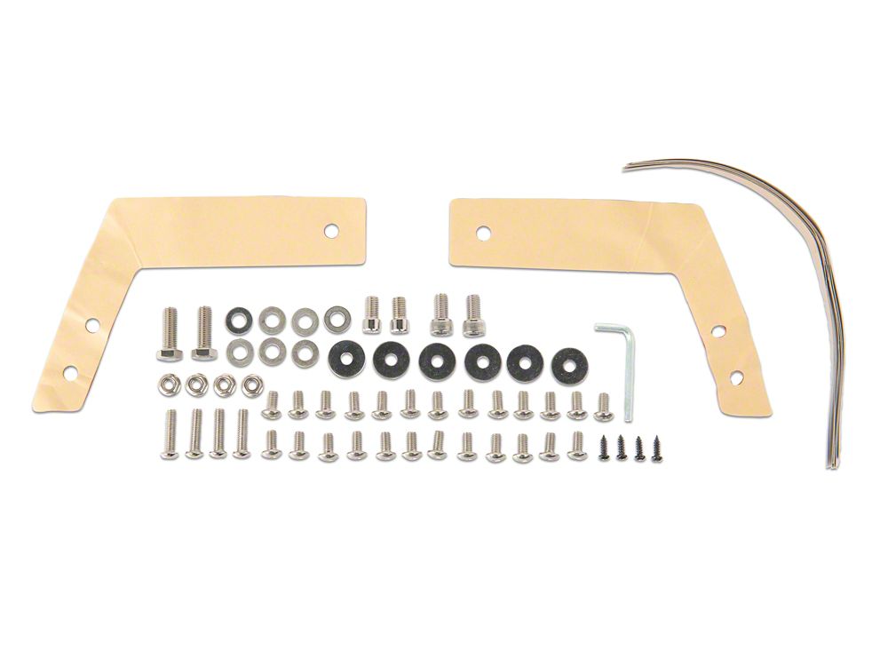 MP Concepts Replacement Rear Spoiler Hardware Kit for 426369 Only (15-23 Mustang Fastback)