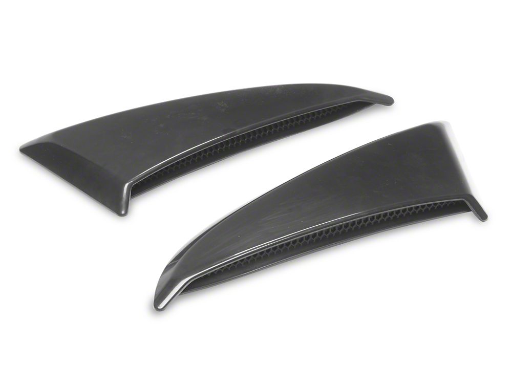 MP Concepts Side Scoops with Inserts; Unpainted (10-14 Mustang)