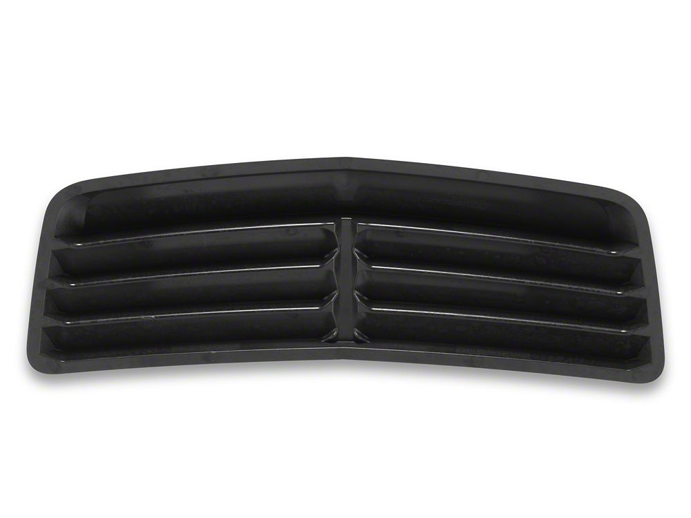 MP Concepts GT Style Hood Scoop; Gloss Black (24-25 Mustang EcoBoost)