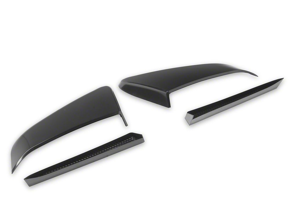 MP Concepts Side Scoops; Unpainted (24-25 Mustang)
