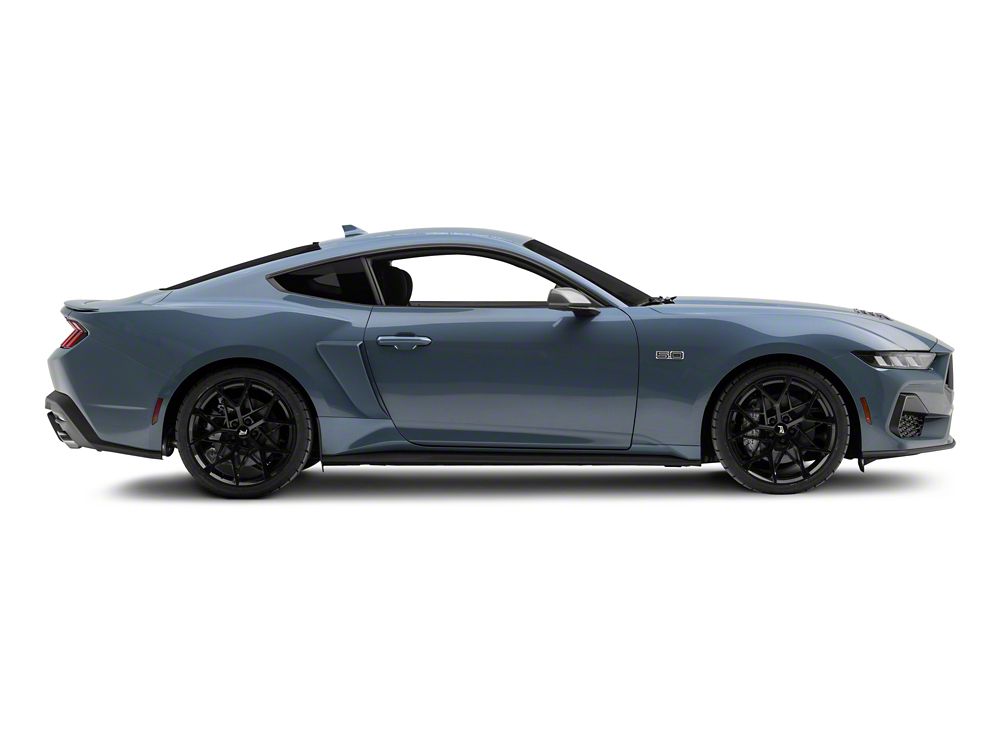 MP Concepts Side Scoops; Unpainted (24-25 Mustang)