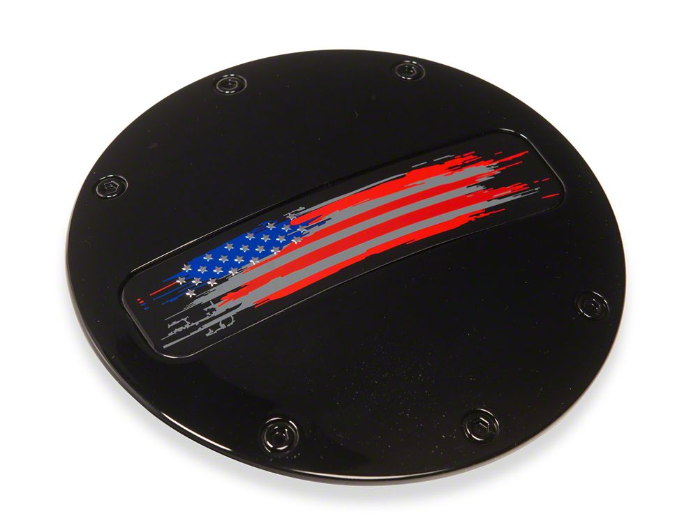MP Concepts Fuel Door with USA Distressed Flag (24-25 Mustang)
