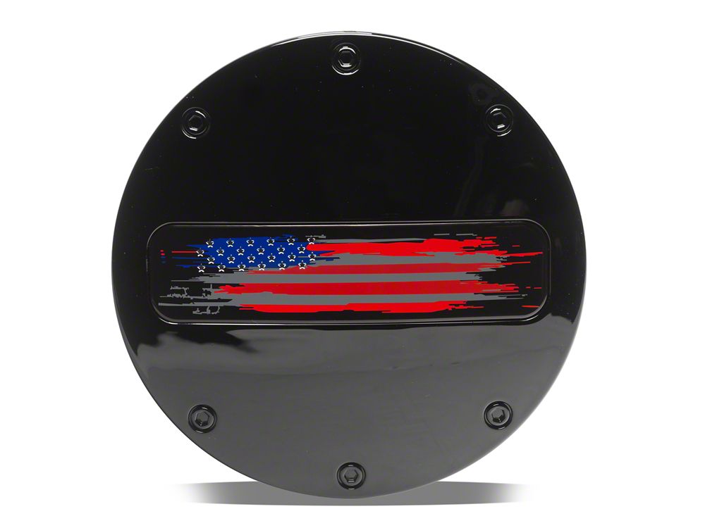 MP Concepts Fuel Door with USA Distressed Flag (24-25 Mustang)