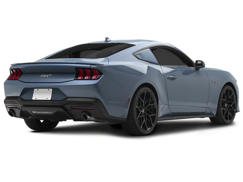 MP Concepts Quarter Window Scoops; Unpainted (24-25 Mustang Fastback)