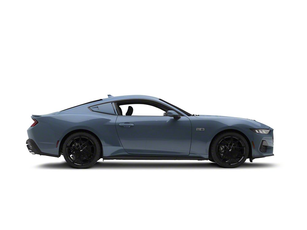 MP Concepts Quarter Window Scoops; Unpainted (24-25 Mustang Fastback)