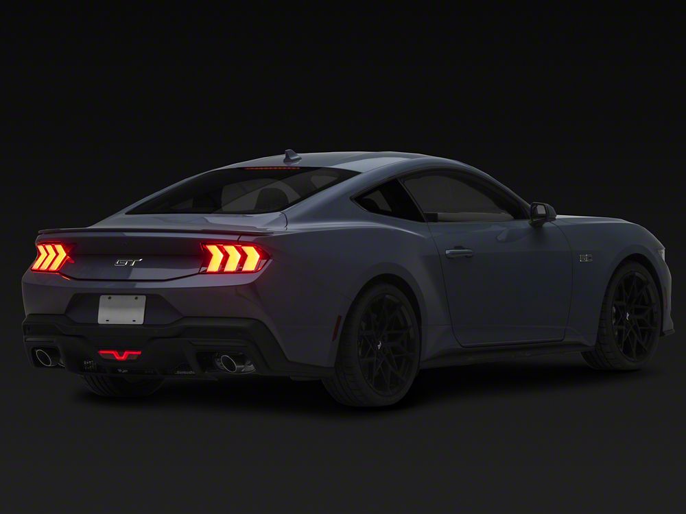 MP Concepts Dark Horse Style Rear Diffuser with LED Reverse Light (24-25 Mustang GT, EcoBoost)