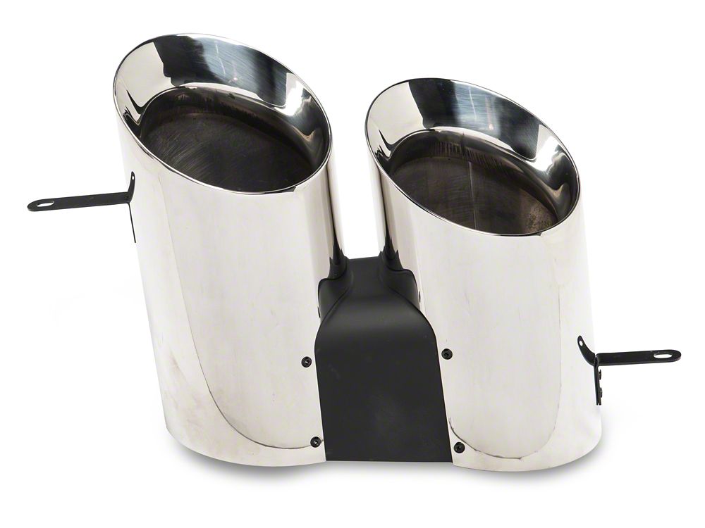 MP Concepts Quad Exhaust Tips for MP Concepts Dark Horse Style Rear Diffuser Only (24-25 Mustang GT, EcoBoost)