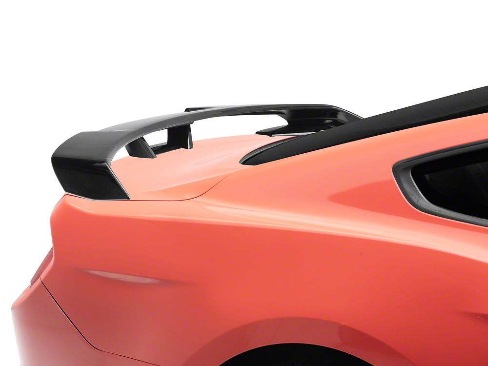 MP Concepts Performance Pack Style Rear Spoiler; Gloss Black (15-23 Mustang Fastback)