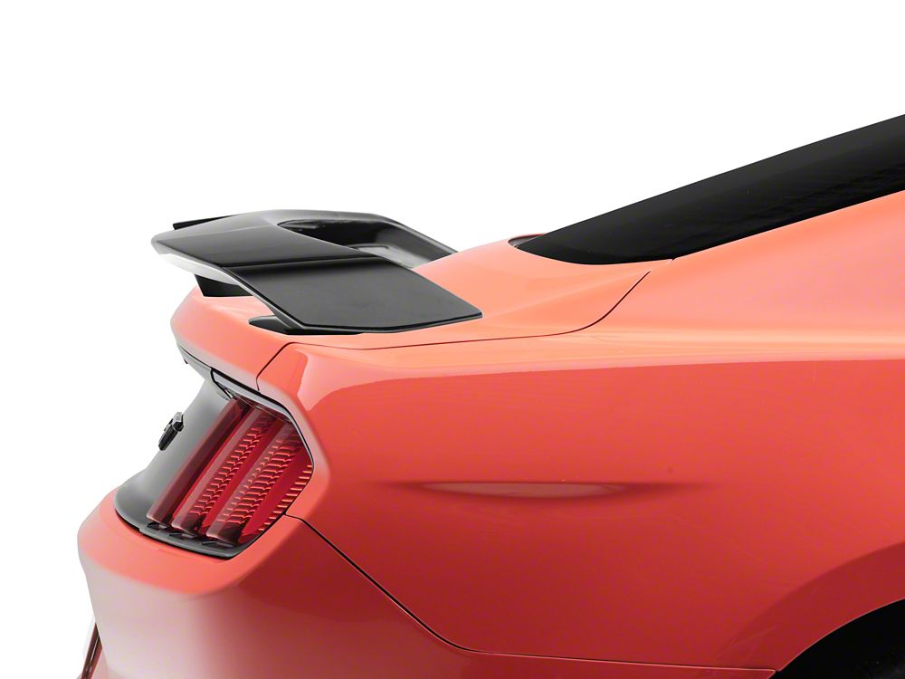 MP Concepts Performance Pack Style Rear Spoiler; Gloss Black (15-23 Mustang Fastback)