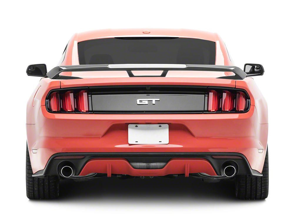 MP Concepts Performance Pack Style Rear Spoiler; Gloss Black (15-23 Mustang Fastback)