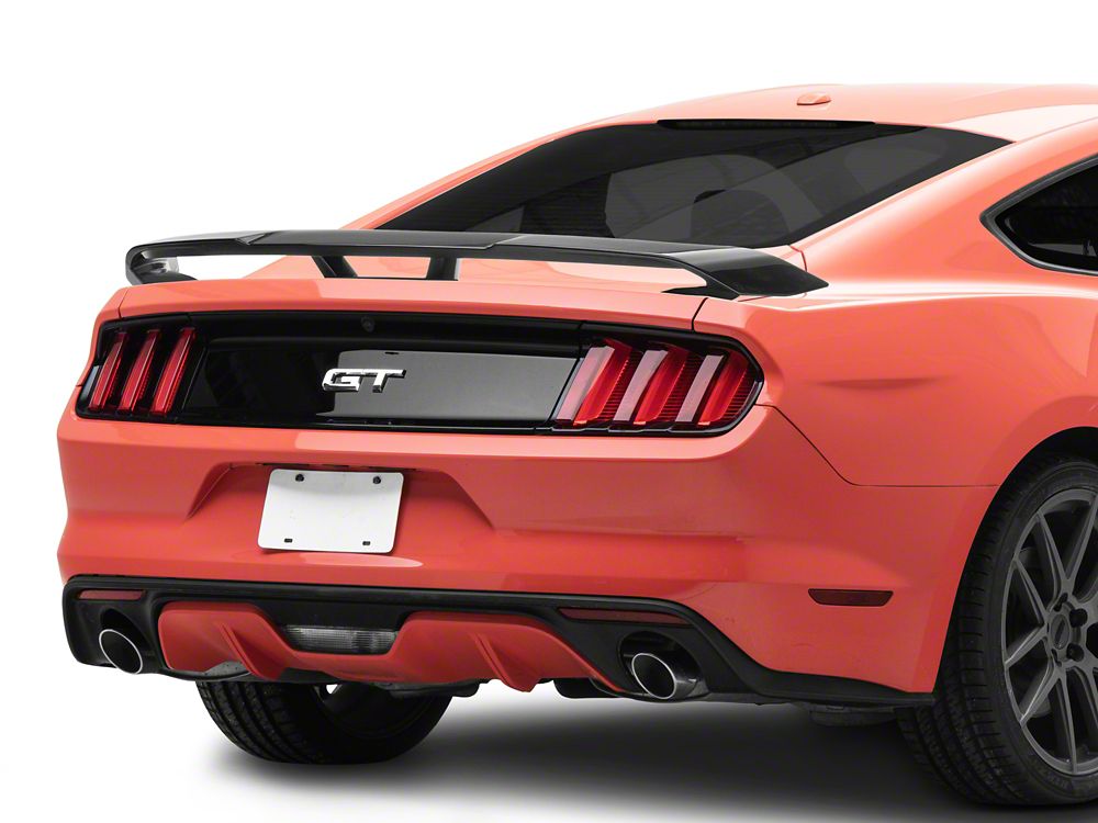 MP Concepts Performance Pack Style Rear Spoiler; Gloss Black (15-23 Mustang Fastback)