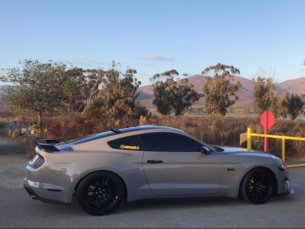MP Concepts Roof Spoiler; Matte Black (15-25 Mustang Fastback)