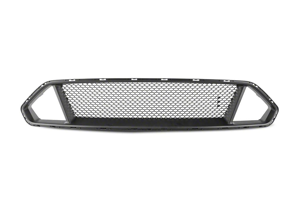 Upper and Lower Grilles; Black (18-23 Mustang GT, EcoBoost)